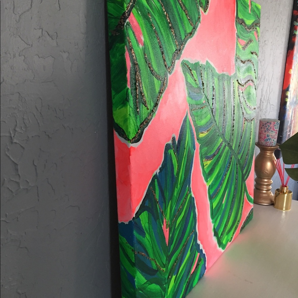 💥SOLD💥🌴Painted Palm🌴BEACH Painting 😍 - Picture 4 of 8